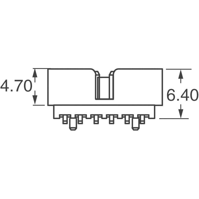 878324020 Molex  Embases à broches mâles
